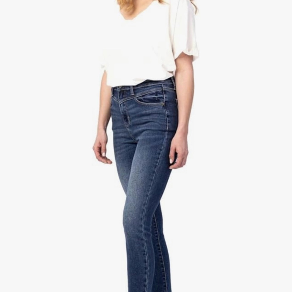 Judy Blue Blue Skinny Jeans with Distressed Look